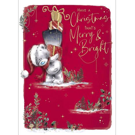 Merry & Bright Me to You Bear Christmas Card £1.79